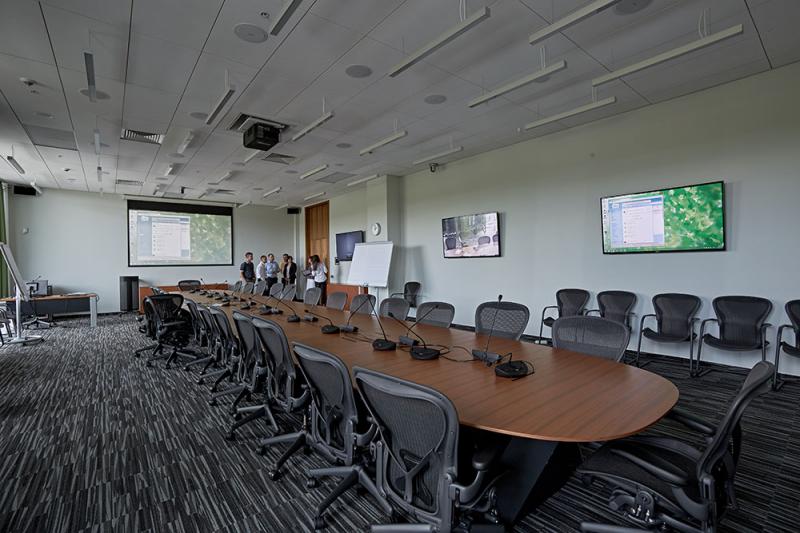 Conference hall equipment