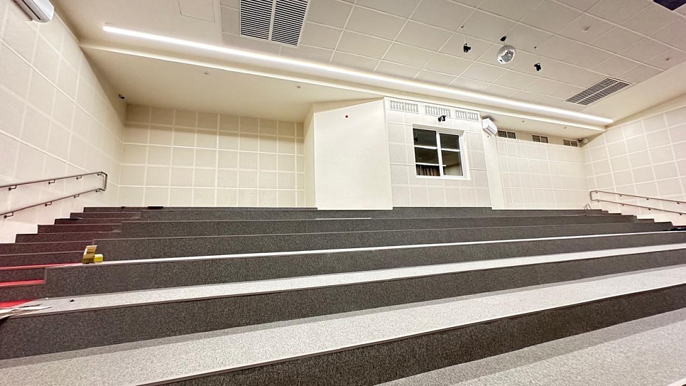 Assembly hall of a comprehensive school