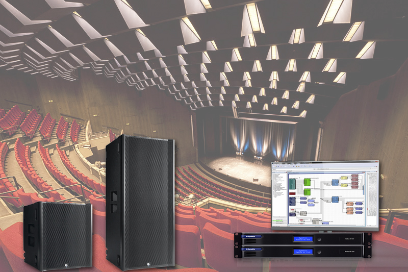 Design of a sound reinforcement system with acoustic calculations for an assembly hall of a general education institution