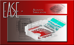 Acoustic calculation using EASE 4.4 software