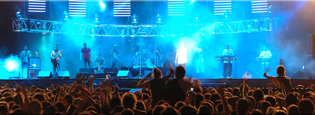 Sale and setup of sound and lighting equipment for a concert hall Sale and setup of sound and lighting equipment for a concert hall